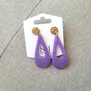 Hypo-allergenic earrings with 14k back - new with tags